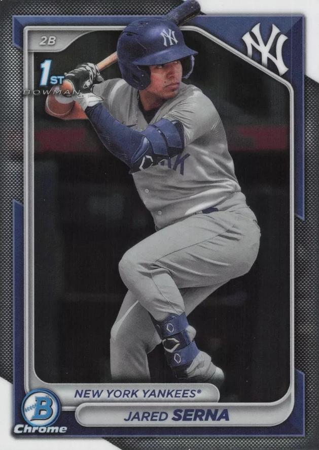 #BCP-68 Jared Serna - New York Yankees - 2024 Bowman - Chrome Prospects Baseball