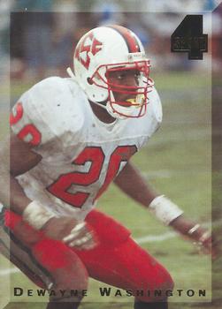 #68 Dewayne Washington - NC State Wolfpack / Minnesota Vikings - 1994 Classic Four Sport
