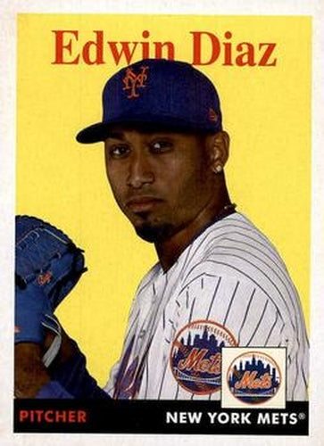 #68 Edwin Diaz - New York Mets - 2019 Topps Archives Baseball