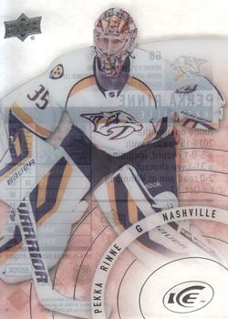 #68 Pekka Rinne - Nashville Predators - 2014-15 Upper Deck Ice Hockey