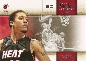 #68 Michael Beasley - Miami Heat - 2009-10 Panini Studio Basketball