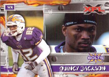 #68 Quincy Jackson - Birmingham Thunderbolts - 2001 Topps XFL Football