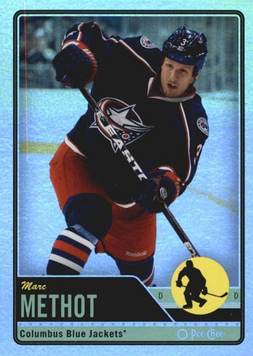 #68 Marc Methot - Columbus Blue Jackets - 2012-13 O-Pee-Chee - Rainbow Hockey