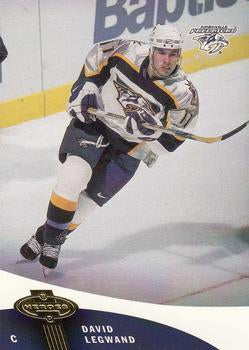 #68 David Legwand - Nashville Predators - 2000-01 Upper Deck Heroes Hockey