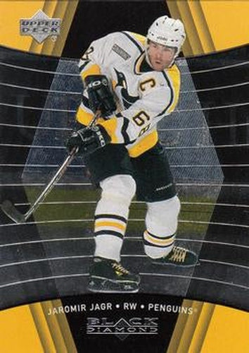 #68 Jaromir Jagr - Pittsburgh Penguins - 1999-00 Upper Deck Black Diamond Hockey