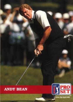 #68 Andy Bean - 1992 Pro Set PGA Tour Golf