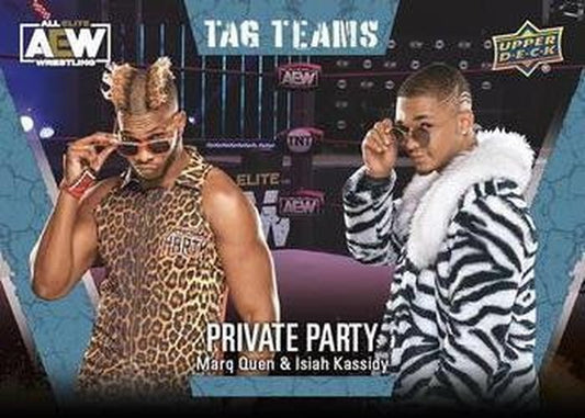 #68 Marq Quen / Isiah Kassidy - 2021 Upper Deck AEW Wrestling