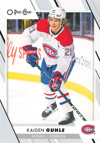 #68 Kaiden Guhle - Montreal Canadiens - 2023-24 O-Pee-Chee Hockey