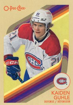 #68 Kaiden Guhle - Montreal Canadiens - 2023-24 O-Pee-Chee - Retro Hockey