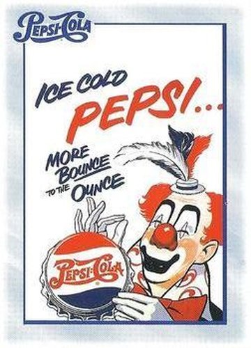 #68 "Breezy" the Clown - 1994 Dart Pepsi-Cola Collector's Series 1