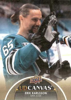 #C68 Erik Karlsson - San Jose Sharks - 2021-22 Upper Deck - UD Canvas Hockey