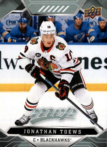 #68 Jonathan Toews - Chicago Blackhawks - 2019-20 Upper Deck MVP Hockey