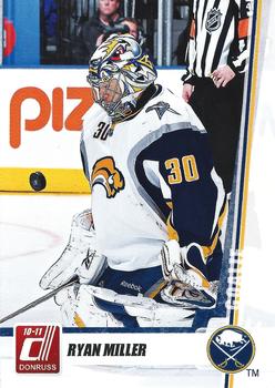 #68 Ryan Miller - Buffalo Sabres - 2010-11 Donruss Hockey