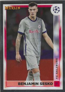 #68 Benjamin Sesko - FC Red Bull Salzburg - 2022-23 Merlin Chrome UEFA Club Competitions Soccer