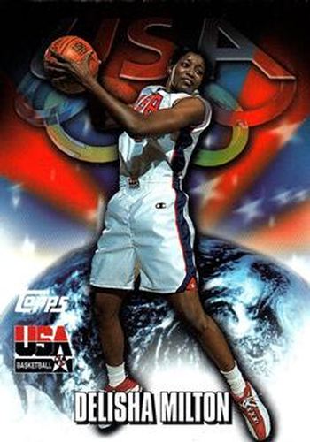 #68 DeLisha Milton - USA - 2000 Topps Team USA Basketball