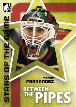 #68 Manny Fernandez - Minnesota Wild - 2006-07 In The Game Between The Pipes Hockey