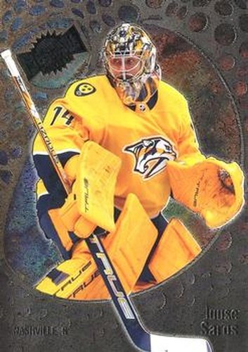 #68 Juuse Saros - Nashville Predators - 2022-23 SkyBox Metal Universe Hockey