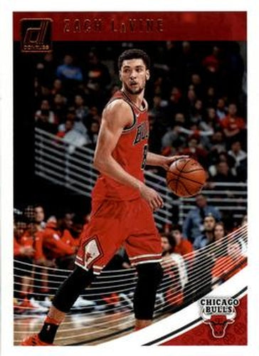 #68 Zach LaVine - Chicago Bulls - 2018-19 Donruss Basketball