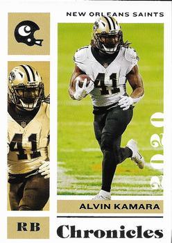 #68 Alvin Kamara - New Orleans Saints - 2020 Panini Chronicles Football