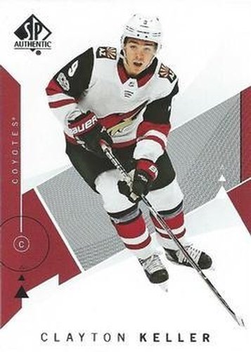 #68 Clayton Keller - Arizona Coyotes - 2018-19 SP Authentic Hockey
