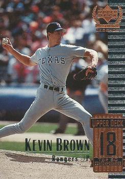 #68 Kevin Brown - Texas Rangers - 1999 Upper Deck Century Legends Baseball