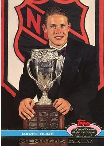 #NNO Pavel Bure - Vancouver Canucks - 1991 Stadium Club Members Only
