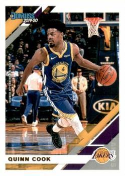 #68 Quinn Cook - Los Angeles Lakers - 2019-20 Donruss Basketball