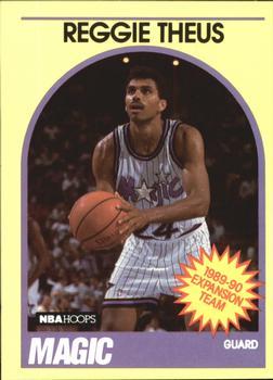 #68 Reggie Theus - Orlando Magic - 1989-90 Hoops Superstars Basketball