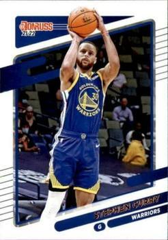 #68 Stephen Curry - Golden State Warriors - 2021-22 Donruss Basketball