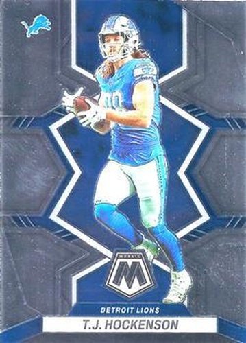 #68 T.J. Hockenson - Detroit Lions - 2022 Panini Mosaic Football
