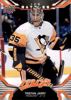 #68 Tristan Jarry - Pittsburgh Penguins - 2022-23 Upper Deck MVP - Ice Battles Hockey