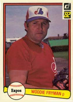 #68 Woodie Fryman - Montreal Expos - 1982 Donruss Baseball