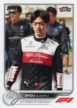 #68 Zhou Guanyu - Alfa Romeo Racing Orlen - 2022 Topps Formula 1 Racing