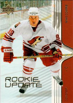 #68 Mike Comrie - Phoenix Coyotes - 2003-04 Upper Deck Rookie Update Hockey