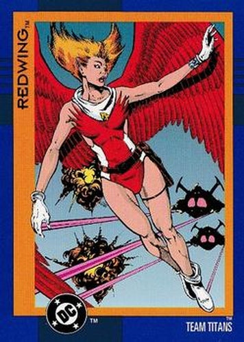 #68 Redwing - 1993 SkyBox DC Cosmic Teams