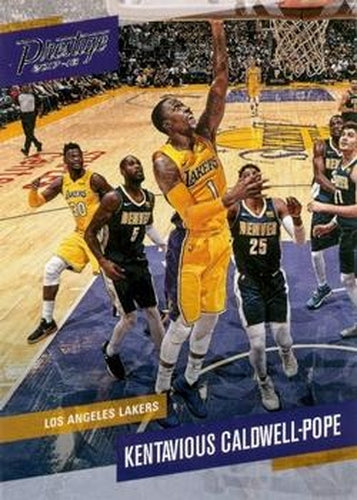 #68 Kentavious Caldwell-Pope - Los Angeles Lakers - 2017-18 Panini Prestige Basketball