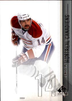 #68 Tomas Plekanec - Montreal Canadiens - 2010-11 SP Authentic Hockey