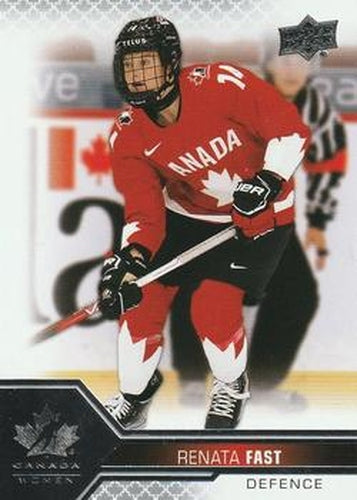 #68 Renata Fast - Canada - 2022-23 Upper Deck Team Canada Juniors Hockey