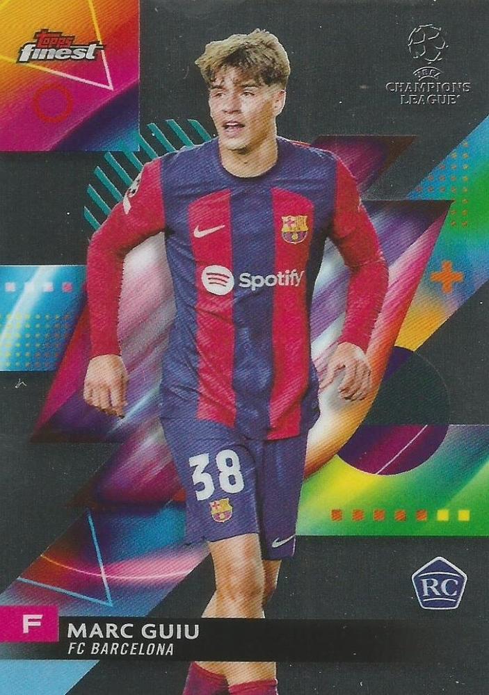 #68 Marc Guiu - FC Barcelona - 2023-24 Finest UEFA Club Competitions Soccer