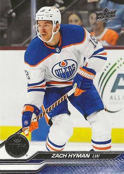 #68 Zach Hyman - Edmonton Oilers - 2023-24 Upper Deck Hockey