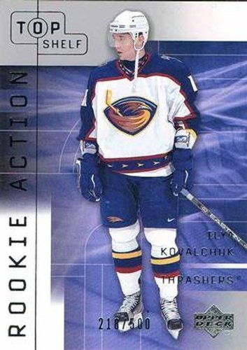 #68 Ilya Kovalchuk - Atlanta Thrashers - 2001-02 Upper Deck Top Shelf Hockey