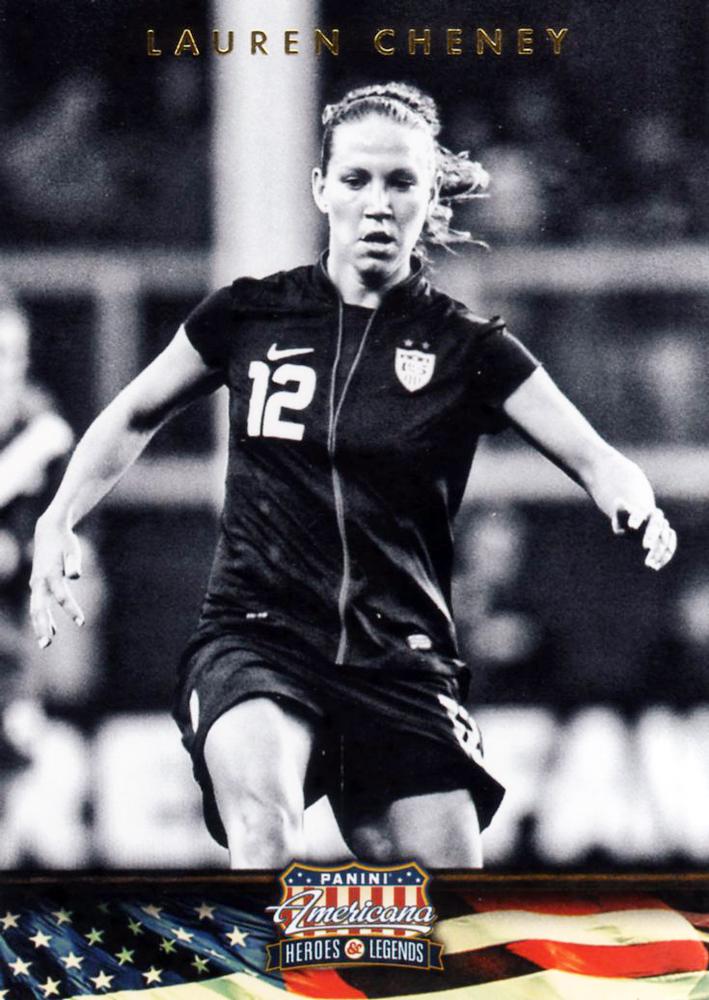 #68 Lauren Cheney - 2012 Panini Americana Heroes & Legends