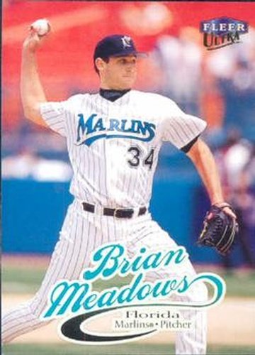 #68 Brian Meadows - Florida Marlins - 1999 Ultra Baseball