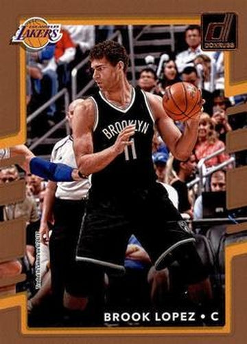 #68 Brook Lopez - Los Angeles Lakers - 2017-18 Donruss Basketball