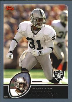 #68 Phillip Buchanon - Oakland Raiders - 2003 Topps Football