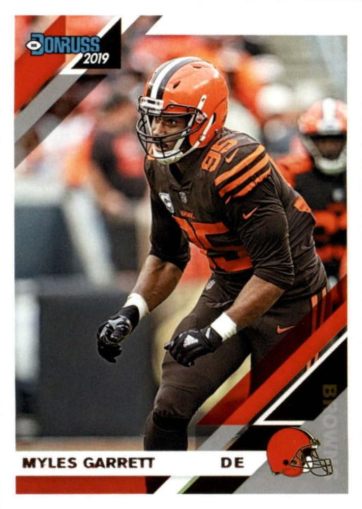 #68 Myles Garrett - Cleveland Browns - 2019 Donruss Football