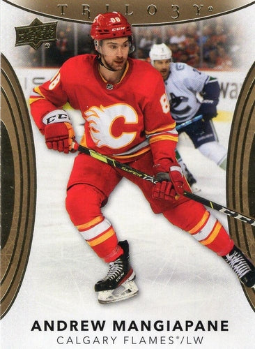 #68 Andrew Mangiapane - Calgary Flames - 2022-23 Upper Deck Trilogy Hockey