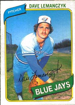 #68 Dave Lemanczyk - Toronto Blue Jays - 1980 O-Pee-Chee Baseball