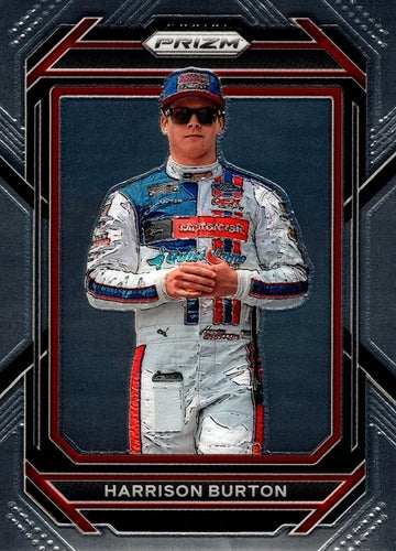 #68 Harrison Burton - Wood Brothers Racing - 2023 Panini Prizm Racing