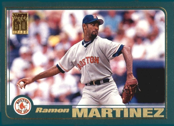 #690 Ramon Martinez - Boston Red Sox - 2001 Topps Baseball
